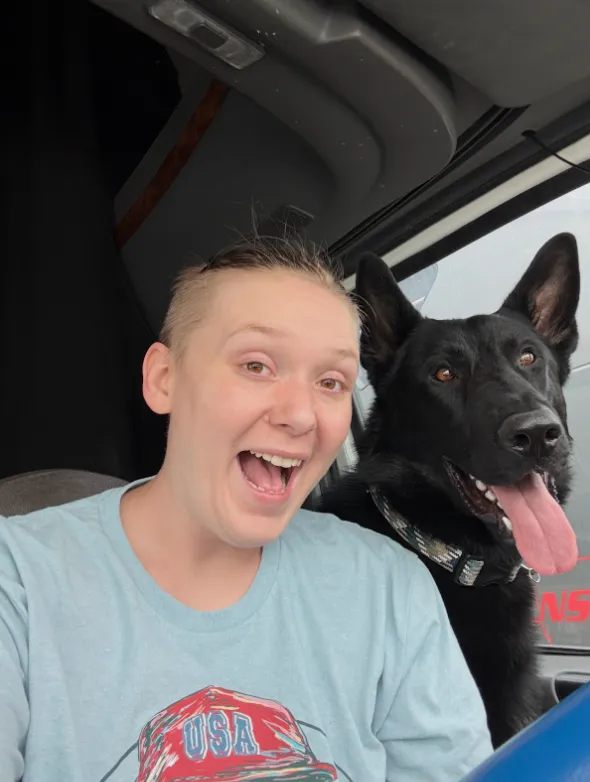 Emily Boswell + Sarge